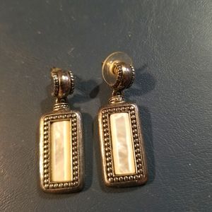 Premiere design mother pearl post earings